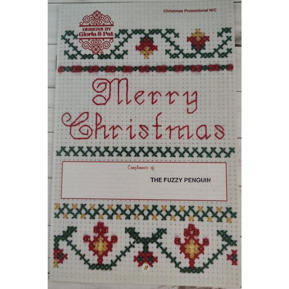 Designs By Gloria And Pat Merry Christmas Cross Stitch Patterns Nutcracker, Tree - Picture 1 of 5